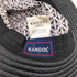 カンゴール KANGOL 裏地 総柄 牛革 レザーバケットハット メンズ M