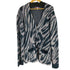 アーバンアウトフィッターズ URBAN OUTFITTERS ゼブラ ニットカーディガン メンズ import:XL