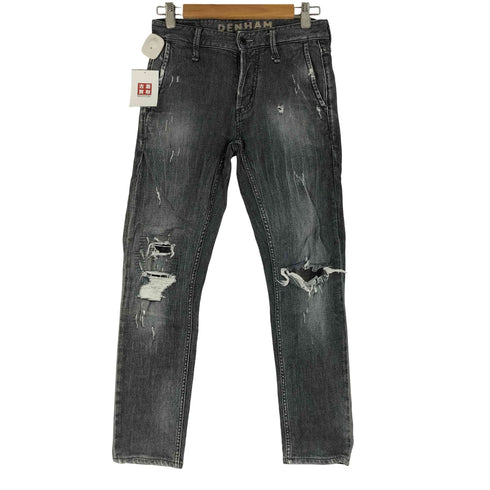 デンハム DENHAM YORK SLIM TAPERED CANDIANI DENIM レディース W28 L32