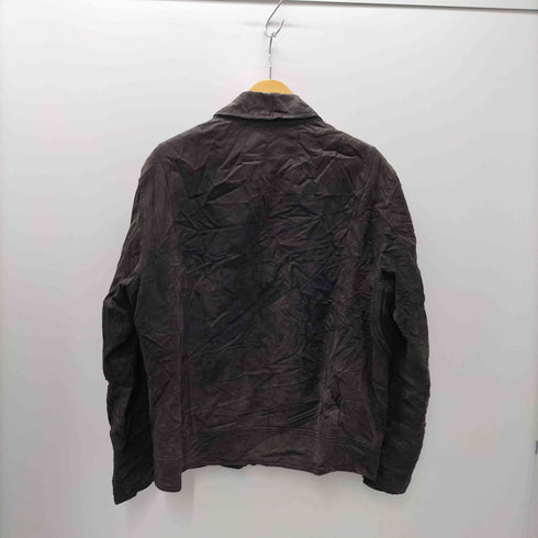 DONAR HENSWEAR 本革 リアルレザー ジップアップ フライト ジャケット メンズ 52