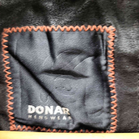DONAR HENSWEAR 本革 リアルレザー ジップアップ フライト ジャケット メンズ 52