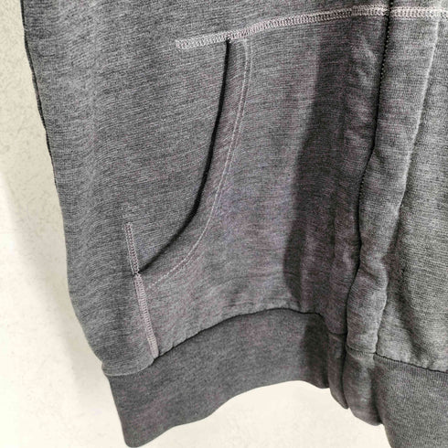 ディーゼル DIESEL ロゴデザインジップアップパーカー レディース M