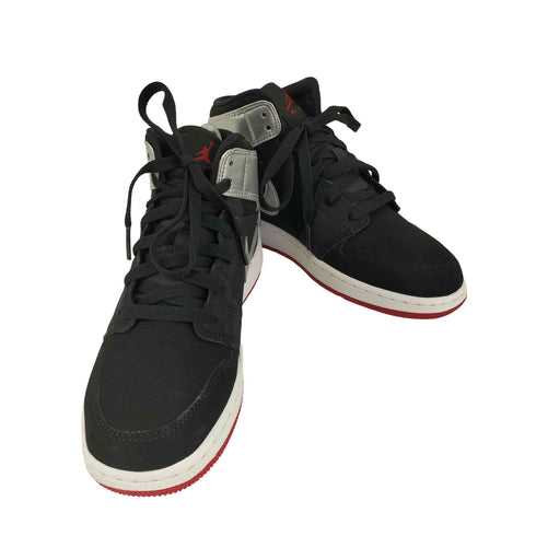 ジョーダンブランド JORDAN BRAND GS Air Jordan 1 Mid Black/Gym Red レディース JPN:23.5