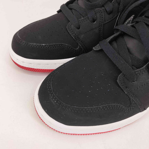 ジョーダンブランド JORDAN BRAND GS Air Jordan 1 Mid Black/Gym Red レディース JPN:23.5