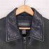 バナナリパブリック BANANA REPUBLIC Genuine Leather シングルレザージャケット メンズ M
