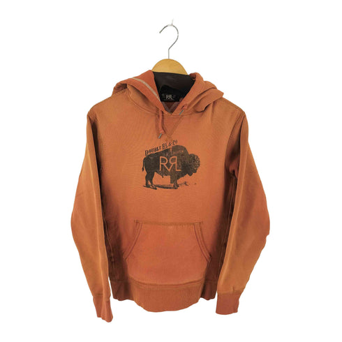 ダブルアールエルラルフローレン RRL RALPH LAUREN ヴィンテージプリントパーカー Buffalo Logo メンズ 170/92A