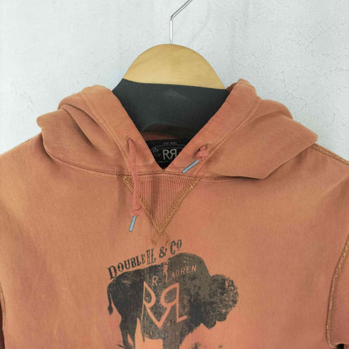 ダブルアールエルラルフローレン RRL RALPH LAUREN ヴィンテージプリントパーカー Buffalo Logo メンズ 170/92A