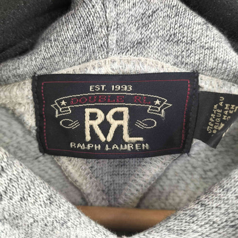 ダブルアールエルラルフローレン RRL RALPH LAUREN POPOVER HOODIE 両Vガゼット スウェットプルオーバーパーカー メンズ 170/92A