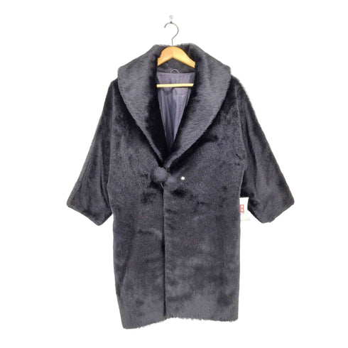 女優襟 ファーコート レディース