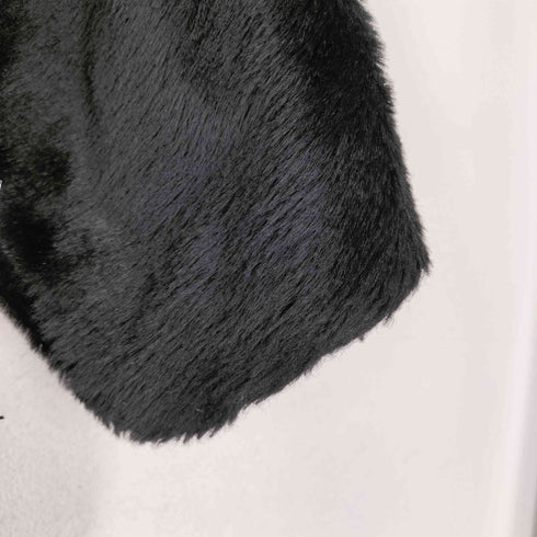 女優襟 ファーコート レディース