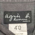 アニエスベーオム Agnes b.homme リネン100 開襟シャツ メンズ 40