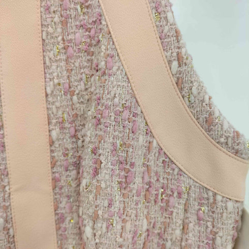 ゲス GUESS MARCIANO ツイードドレス チューブドレス レディース 40