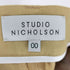 スタジオニコルソン STUDIO NICHOLSON CHALCO スラブリネンビスコース ワイドパンツ レディース 00