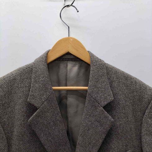 LEXINGTON CLUB Stretch tweed 英国製 ウール ツイード 2B テーラード ジャケット メンズ import:L