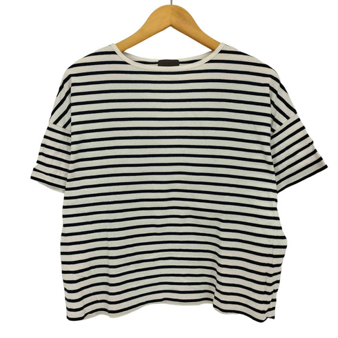 オローネ オローネ ボーダー半袖Tシャツ レディース