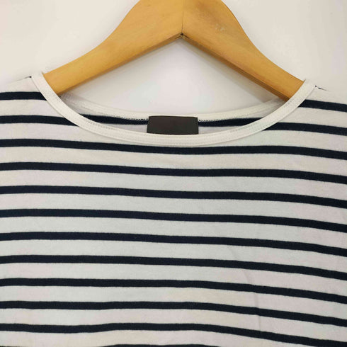オローネ オローネ ボーダー半袖Tシャツ レディース