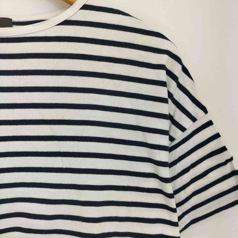 オローネ オローネ ボーダー半袖Tシャツ レディース