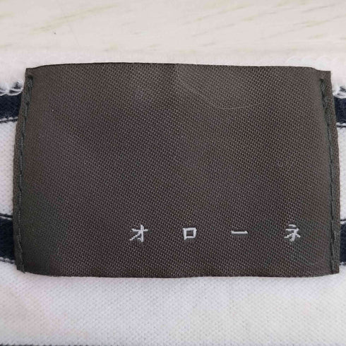 オローネ オローネ ボーダー半袖Tシャツ レディース
