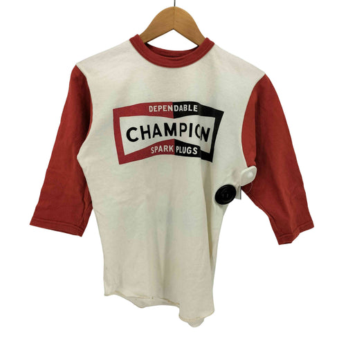 BOOTLEGGERS CHAMPION 両面 プリント ラグラン Tシャツ メンズ JPN:S