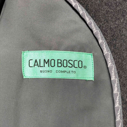 CALMO BOSCO CASHMERE 100% カシミヤ ステンカラーコート メンズ 90 78 165