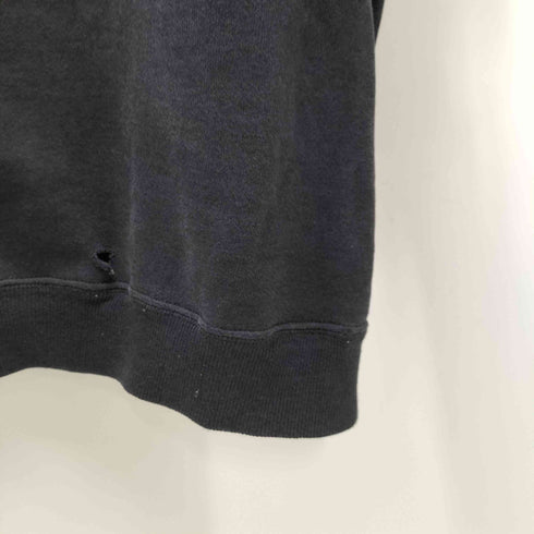 80S Hanes ボディ ACTIVEWEAR USA製 コットン アクリル ラグランスリーブ ブランク スウェット メンズ 2X-BIG