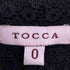 トッカ TOCCA リボン レース ショート丈 前開きブラウス レディース JPN:0