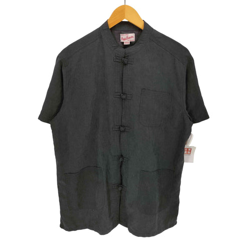 バッカーズ Backers PRODUCTION チャイナ S/S シャツ メンズ import:M