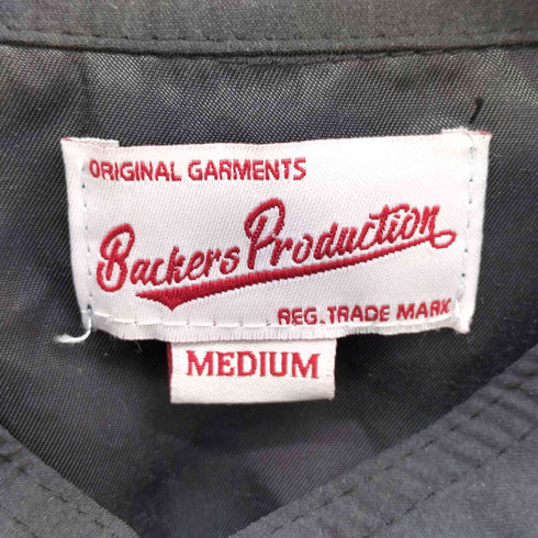 バッカーズ Backers PRODUCTION チャイナ S/S シャツ メンズ import:M