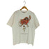 フロントキャラクタープリントクルーネックTシャツ メンズ XL