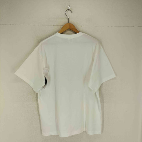 フロントキャラクタープリントクルーネックTシャツ メンズ XL