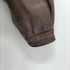 genuine leather A-2型 牛革 レザーフライトジャケット メンズ
