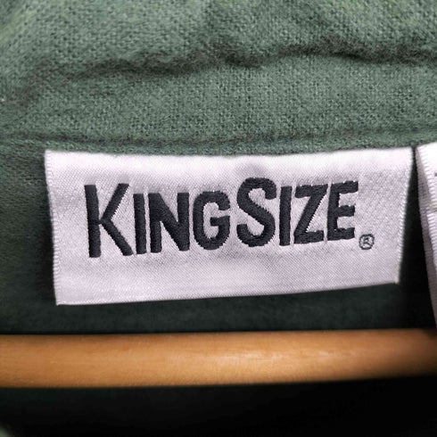 キングサイズ KINGSIZE 00S シャモアクロス レギュラーカラー L/S シャツ メンズ import:XL