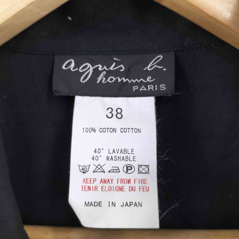 アニエスベーオム Agnes b.homme ジップシャツ シャツジャケット メンズ 38