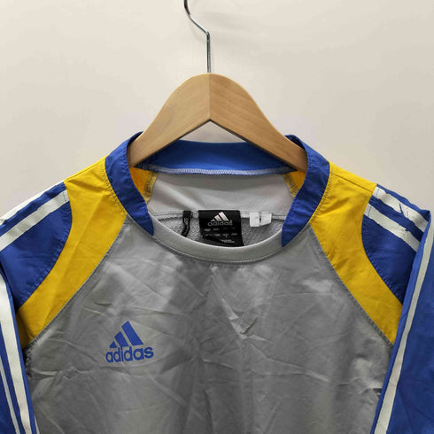 アディダス adidas 00S Clima365 FORMOTION パフォーマンスロゴ プリント アーム スリーストライプ プルオーバー ビブス メンズ import:L