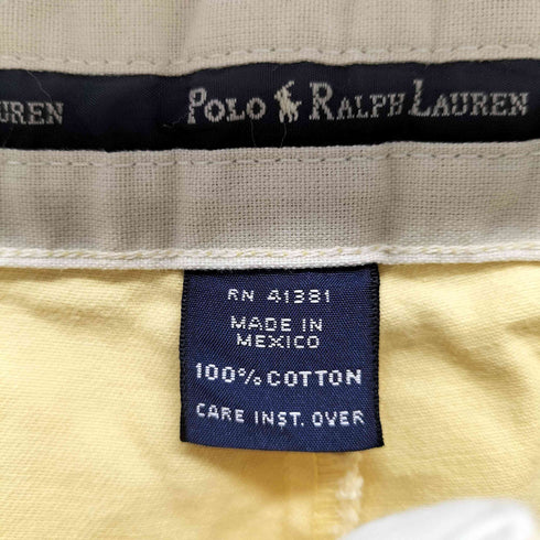 ラルフローレン RALPH LAUREN POLO CHINO 2タック コットン チノパン スラックス メンズ 34/32