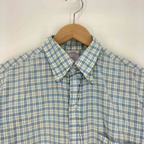 ブルックスブラザーズ BROOKS BROTHERS 80-90S USA製 ギンガムチェック B/D L/S シャツ メンズ 15 1/2 R