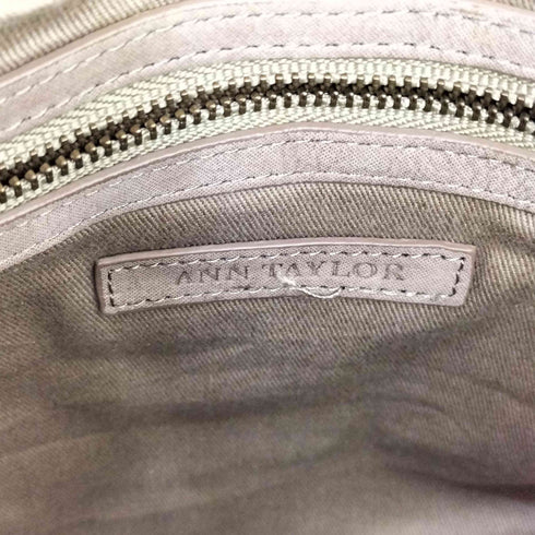 ANN TAYLOR レザーショルダーバッグ レディース