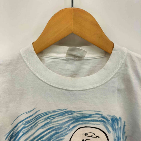 ピーナッツ PEANUTS USA製 VINTAGE PEANUTS US キャラクタープリント S/S Tシャツ レディース import:M