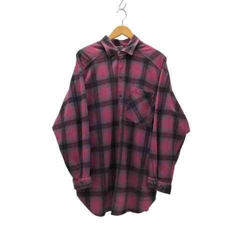 COUNTY SEAT NUOVO USA製 グラデーションチェック L/S シャツ メンズ import:M