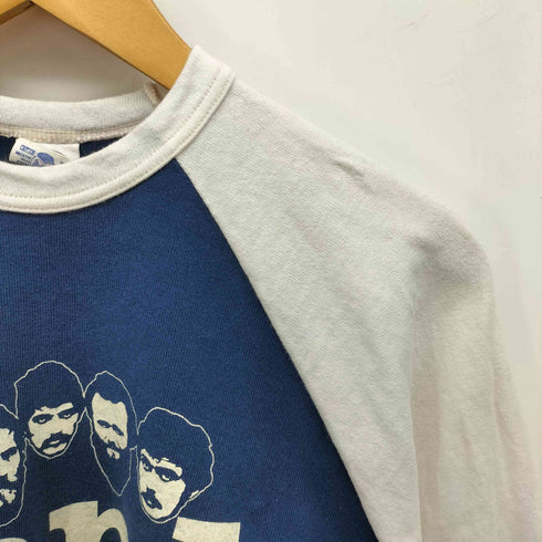 BOOTLEGGERS ロックバンドプリント バイカラー ラグラン Tシャツ メンズ import:S