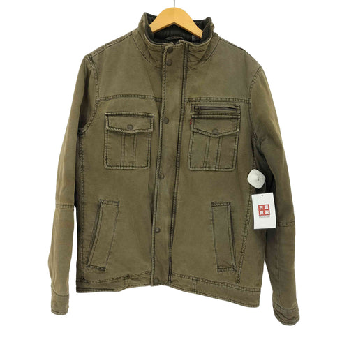 リーバイス Levis 裏地キルティン 中綿 ミリタリージャケット メンズ import:M