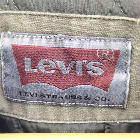 リーバイス Levis 裏地キルティン 中綿 ミリタリージャケット メンズ import:M