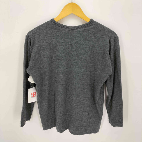 ノーコントロールエアー NO CONTROL AIR 日本製 ウール サイドスリット L/S カットソー メンズ JPN:XS