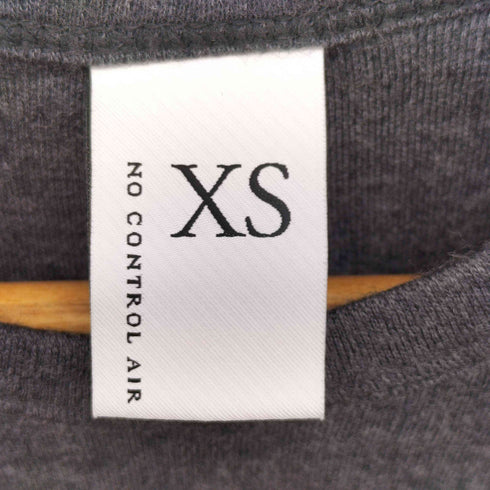 ノーコントロールエアー NO CONTROL AIR 日本製 ウール サイドスリット L/S カットソー メンズ JPN:XS