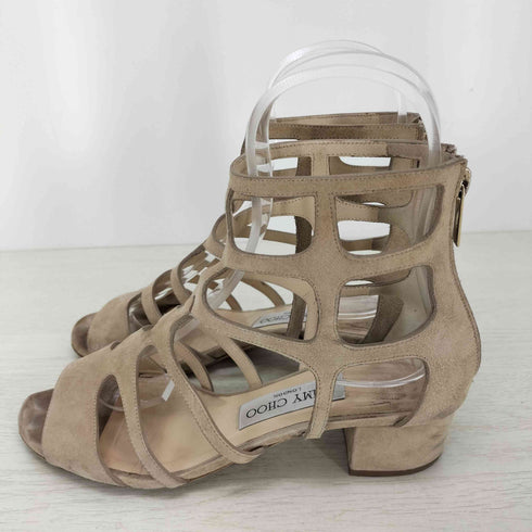 ジミーチュウ JIMMY CHOO スウェードサンダル レディース 36 1/2