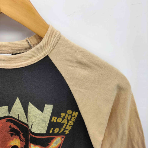 BOOTLEGGERS アーティスト ロックバンド 両面プリント ラグラン Tシャツ メンズ import:S