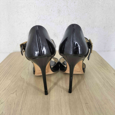 ジミーチュウ JIMMY CHOO オープントゥエナメルヒールパンプス レディース 36 1/2