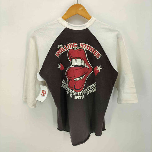 BOOTLEGGERS ロックバンド 両面プリント ラグラン Tシャツ レディース import:S