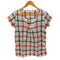 SUNSHINE+CLOUD チェック ガーゼ S/S ブラウス レディース JPN:1