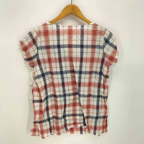 SUNSHINE+CLOUD チェック ガーゼ S/S ブラウス レディース JPN:1